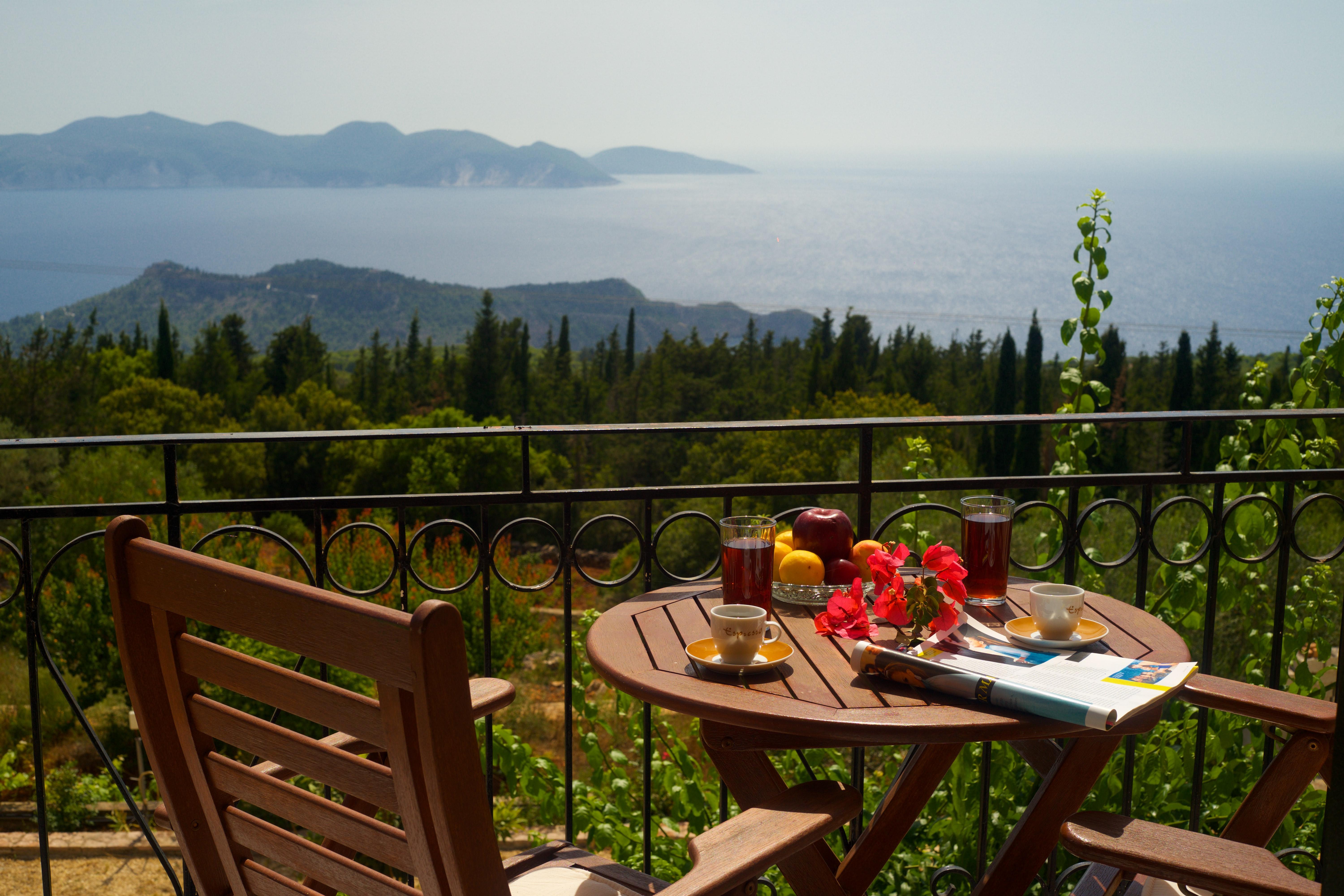 Studios Vrionis Panoramic Sunset Mesovounia  Luaran gambar