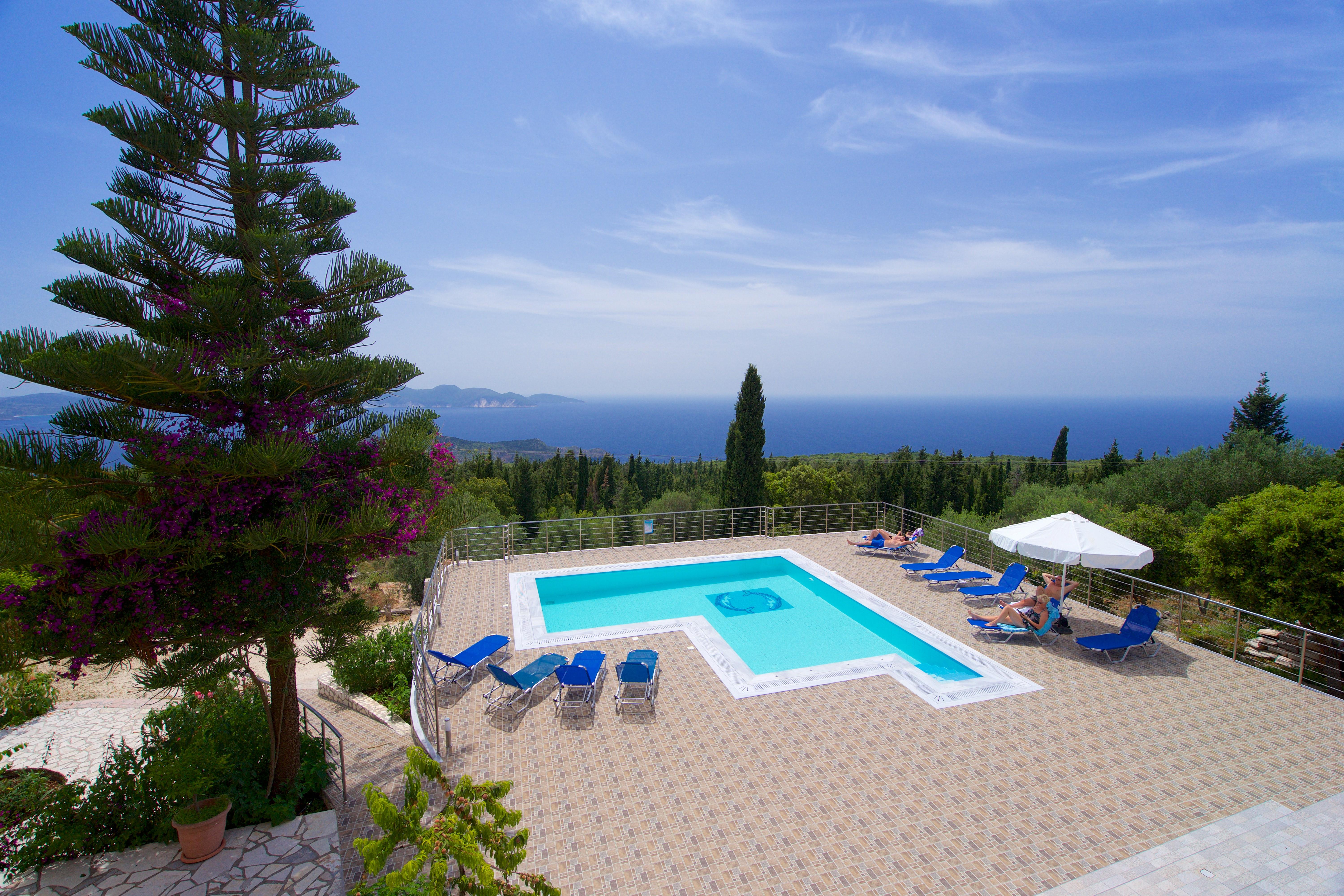 Studios Vrionis Panoramic Sunset Mesovounia  Luaran gambar