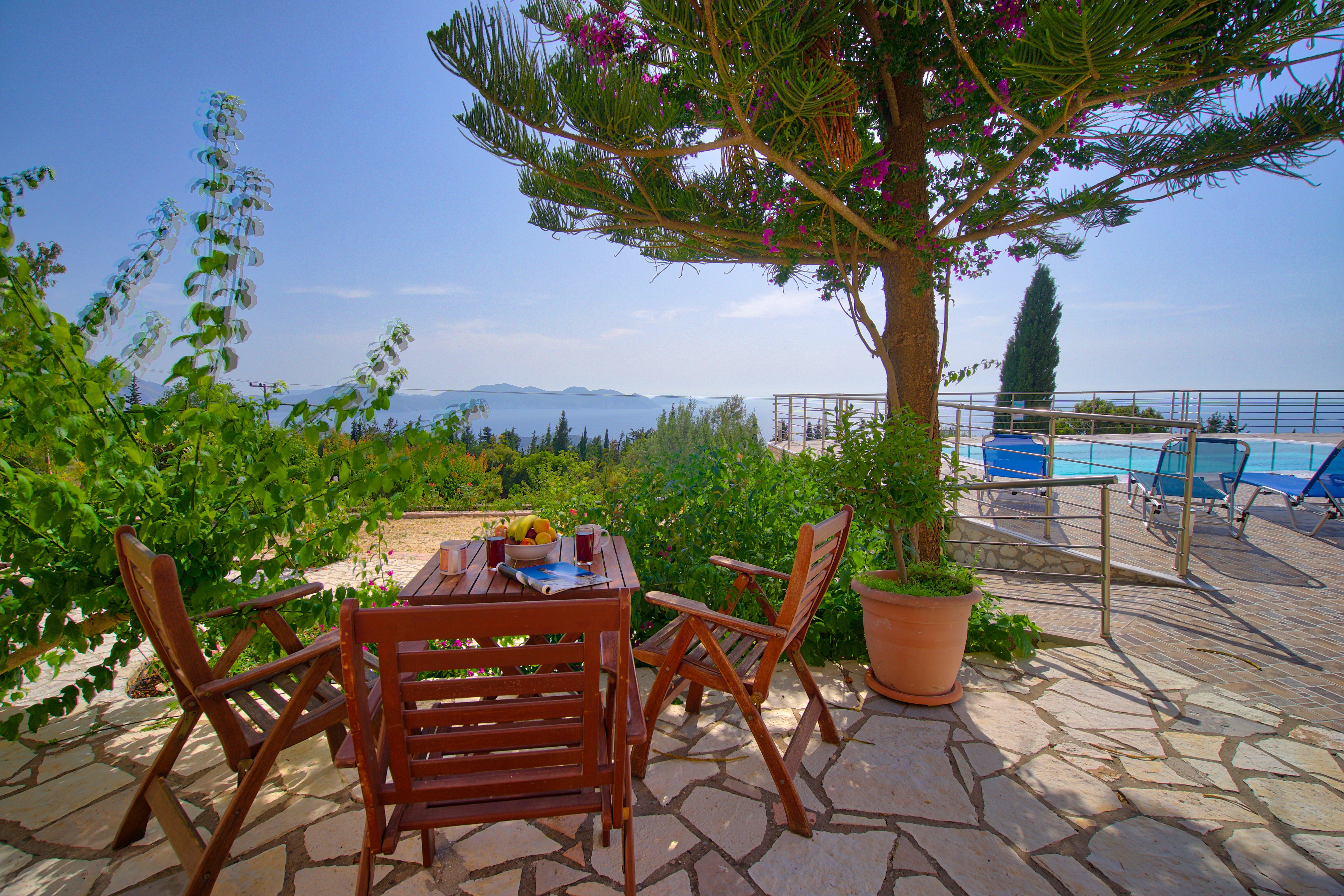 Studios Vrionis Panoramic Sunset Mesovounia  Luaran gambar