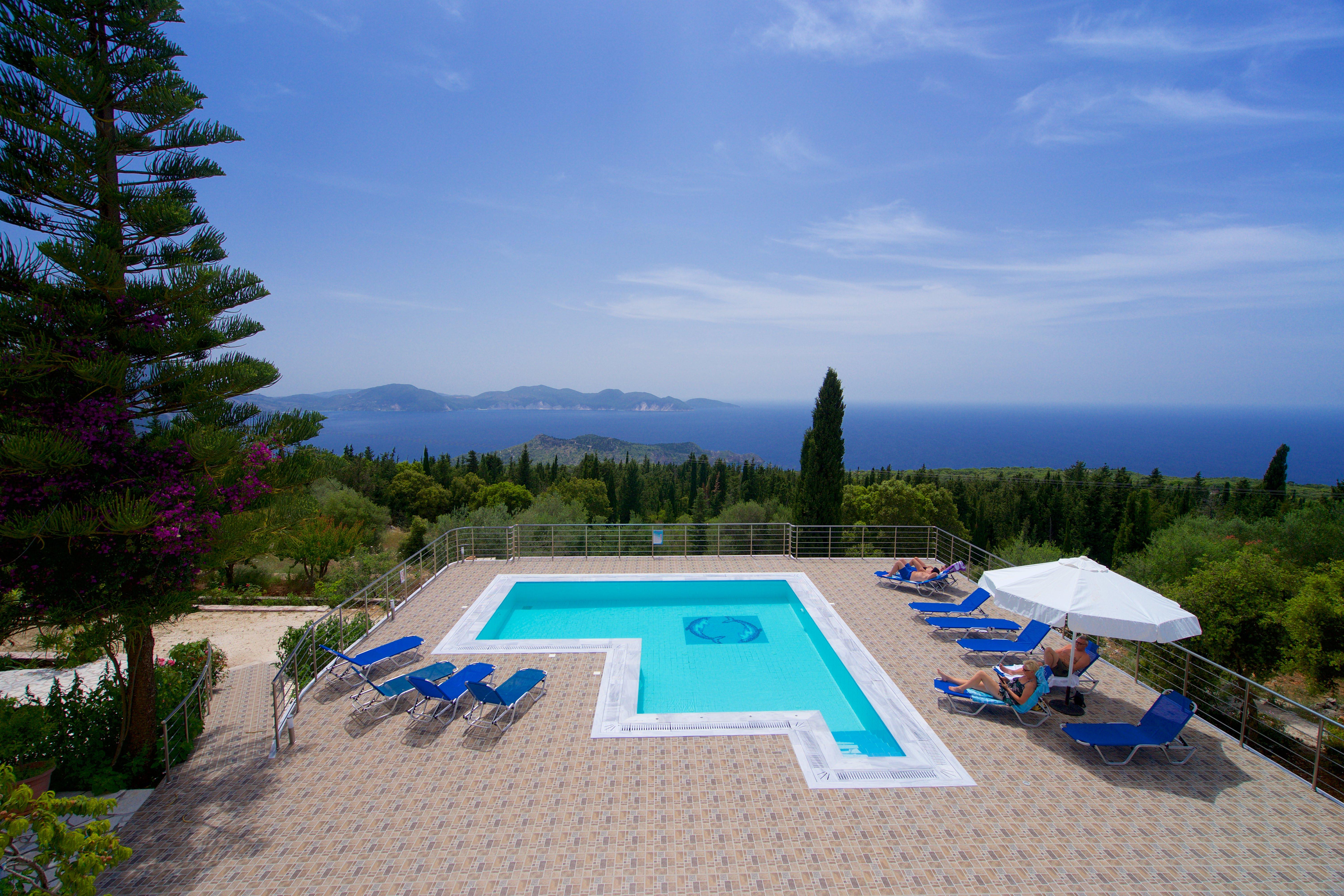 Studios Vrionis Panoramic Sunset Mesovounia  Luaran gambar