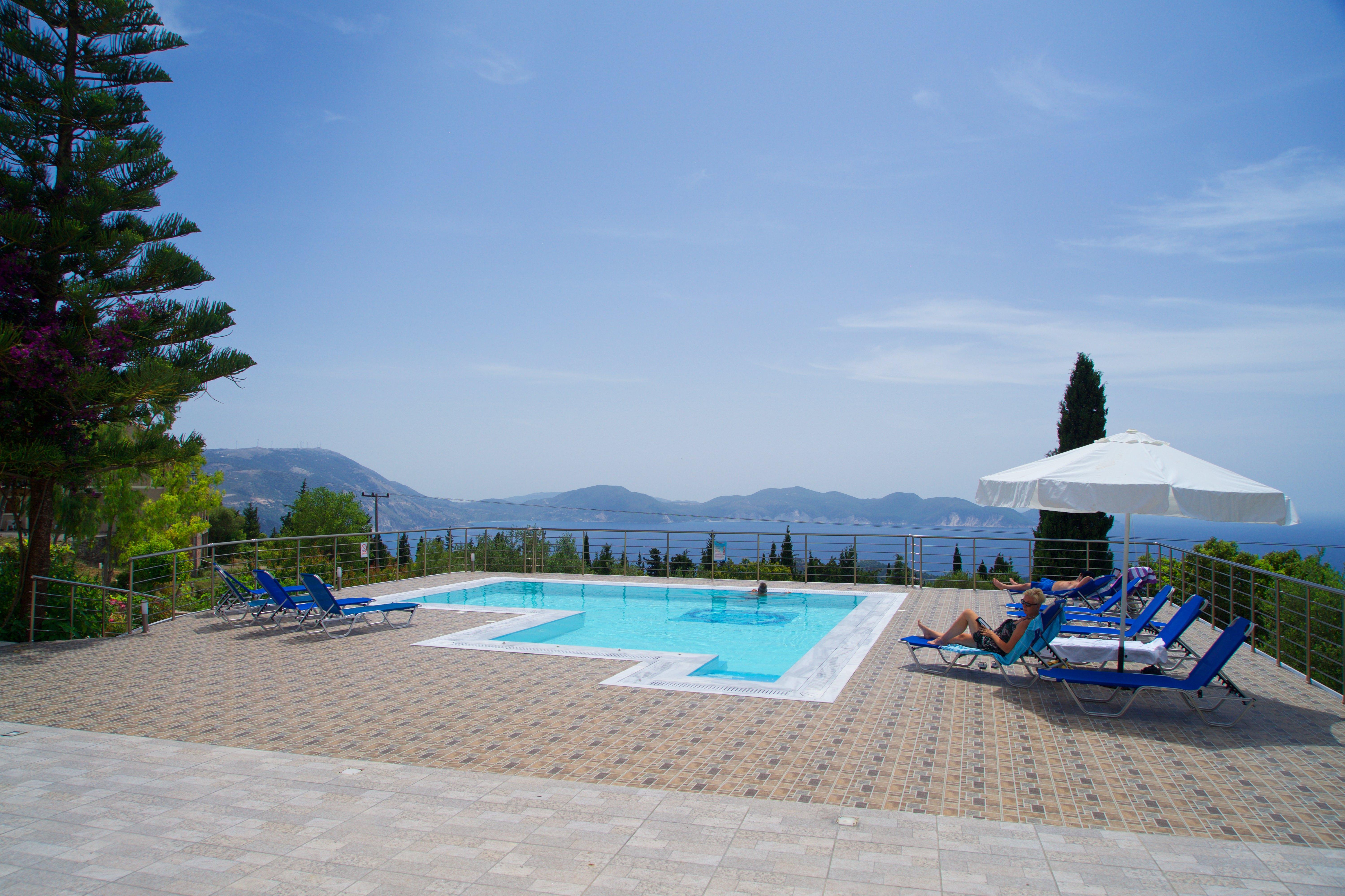 Studios Vrionis Panoramic Sunset Mesovounia  Luaran gambar
