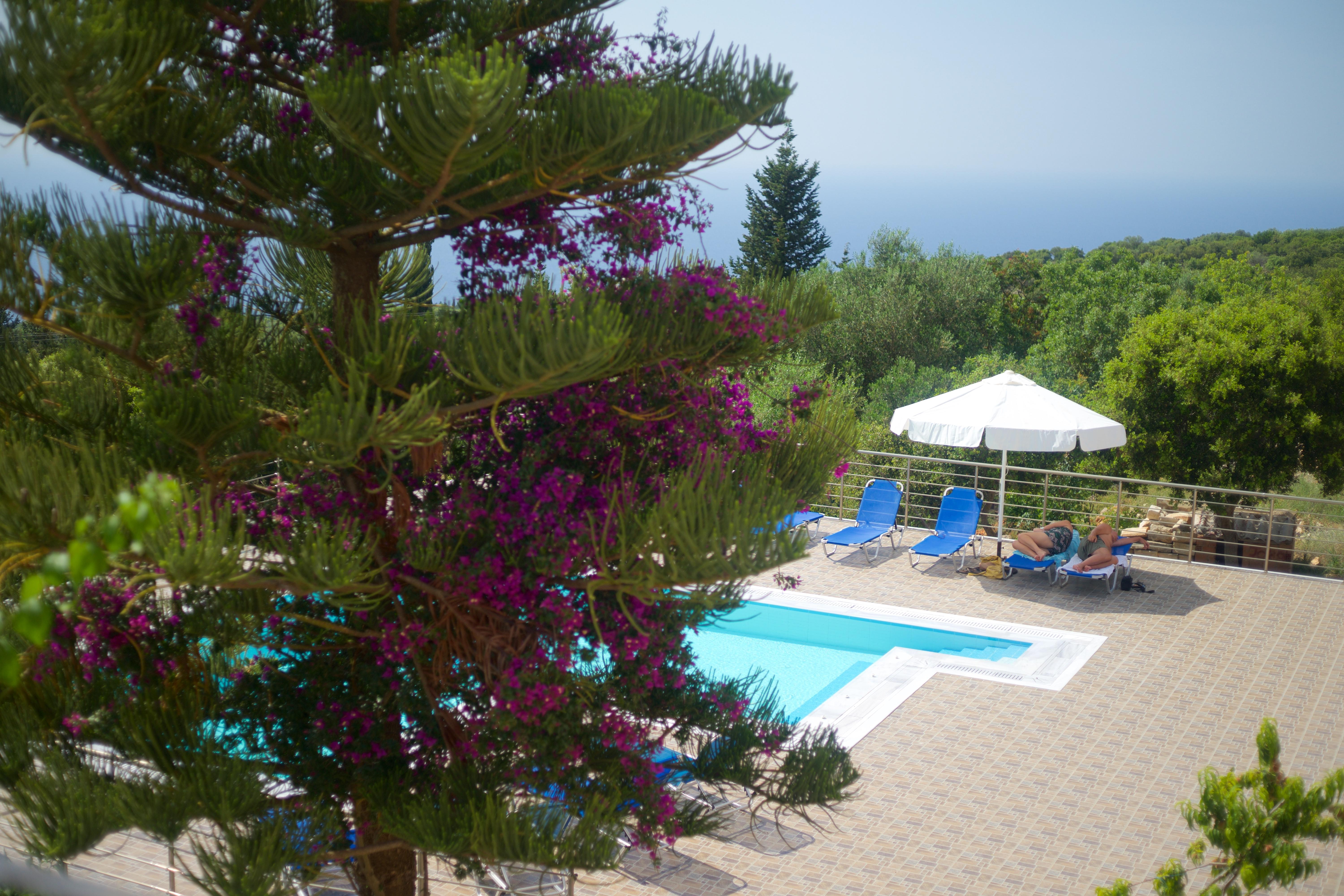 Studios Vrionis Panoramic Sunset Mesovounia  Luaran gambar