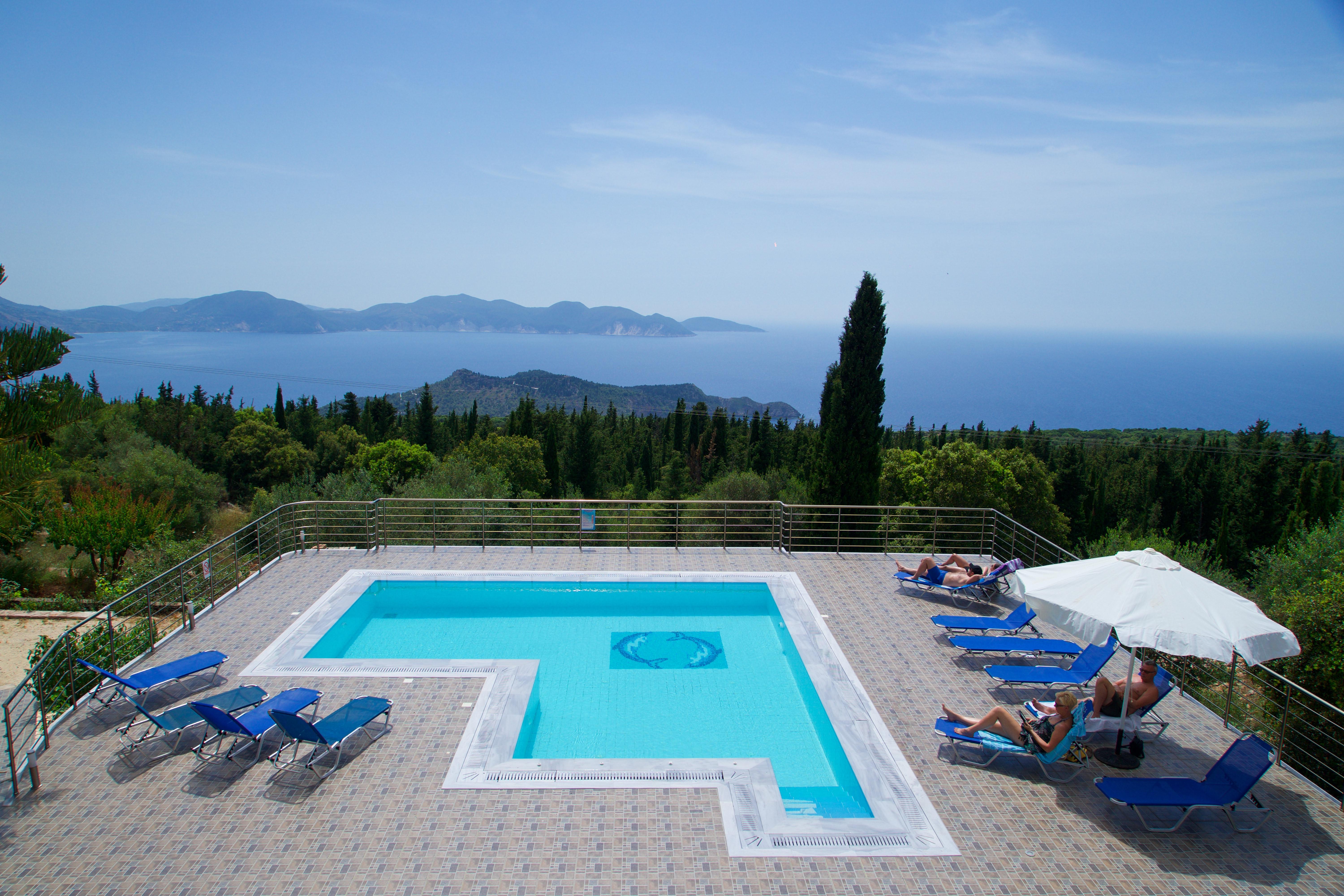 Studios Vrionis Panoramic Sunset Mesovounia  Luaran gambar